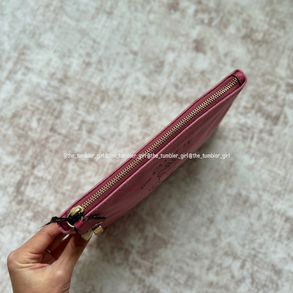 The Coach Coffee Shop Lil Miss Jo Pouch NWT - Picture 6 of 9